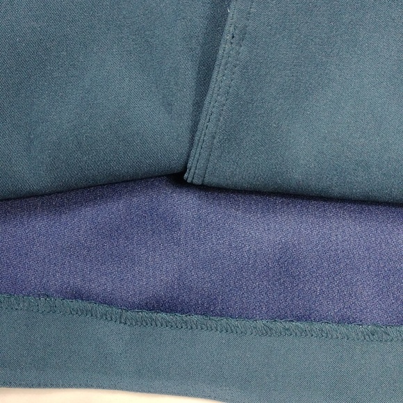Leslie Fay Womens Bluish Green Blazer - Picture 5 of 10